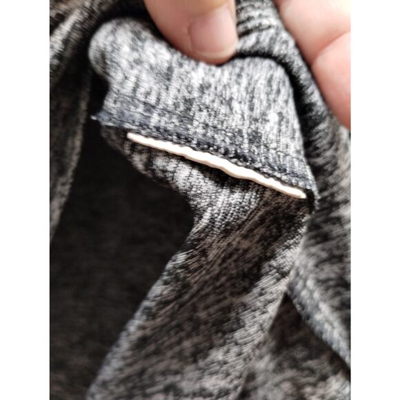 Under Armour Men's Size Medium UA Tech T-shirt Gray Black Loose Short Sleeve Tee - Picture 7 of 7